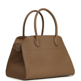 The Row Soft Margaux 10 Dark Muschio Calfskin Silver Hardware - Thumbnail View 2