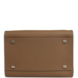 The Row Soft Margaux 10 Dark Muschio Calfskin Silver Hardware - Thumbnail View 6
