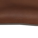 The Row Soft Margaux 17 Bag Deep Brown Saddle Silver Hardware - Thumbnail View 7
