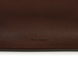 The Row Soft Margaux 15 Deep Brown Saddle Leather Silver Hardware - Thumbnail View 7