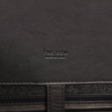 The Row Margaux 17 Bag Black Saddle, Grigio Heavy Felt Silver Hardware - Thumbnail View 7
