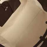 The Row Marlo 17 Tote Bag Walnut Shadow Saddle Leather Silver Hardware - Thumbnail View 12