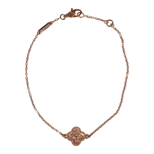 Van Cleef & Arpels Vintage Alhambra Diamond Bracelet – Opulent