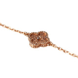 Van Cleef & Arpels Sweet Alhambra Bracelet 6 Motif 18K Rose Gold