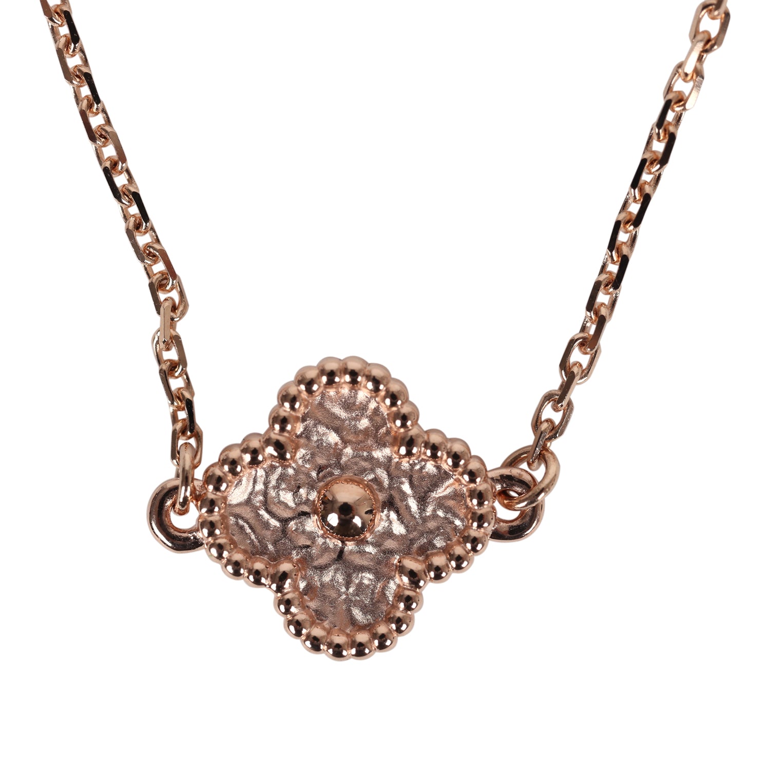 Van Cleef & Arpels Sweet Alhambra Bracelet Motif 18K Rose Gold ...