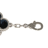 Van Cleef & Arpels Vintage Alhambra 5 Motif Bracelet Pietersite 18K White Gold - Thumbnail View 4