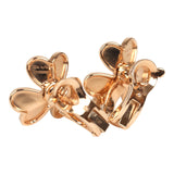 Van Cleef & Arpels Small Frivole Earrings Diamond 18K Rose Gold Hardware - Thumbnail View 5