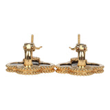 Van Cleef & Arpels Magic Alhambra Onyx Earrings 18K Yellow Gold - Thumbnail View 6