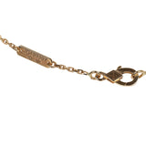 Van Cleef & Arpels Vintage Alhambra Pendant Necklace Carnelian Gold Hardware