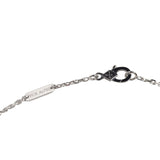 Van Cleef & Arpels Small Frivole Pendant Necklace with Diamonds 18K White Gold Hardware