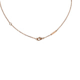Van Cleef & Arpels 2023 Holiday Vintage Alhambra Pendant Necklace Silver Obsidian White Diamond Rose Gold - Thumbnail View 6