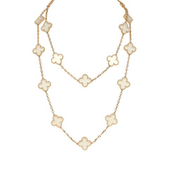 Van Cleef & Arpels Vintage Alhambra Clear Rock Candy Crystal 20 Motif
