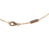 Van Cleef & Arpels 2016 Holiday Vintage Alhambra Pendant Necklace Onyx 18K Rose Gold Hardware & Diamonds