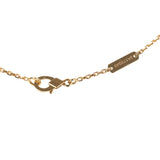 Van Cleef & Arpels 2018 Holiday Vintage Alhambra Pendant Necklace Yellow Mother Of Pearl 18K Yellow Gold Hardware & Diamonds