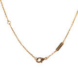 Pre-owned Van Cleef & Arpels Vintage Alhambra Pendant Necklace Onyx 18K Yellow Gold - Thumbnail View 4