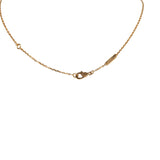 Van Cleef & Arpels "Vendome" Magic Alhambra Pendant Necklace Blue Sevres Porcelain 18K Yellow Gold - Thumbnail View 4