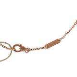 Van Cleef & Arpels 2025 Holiday Vintage Alhambra Pendant Necklace Pink Mother Of Pearl 18K Rose Gold & Diamonds - Thumbnail View 6