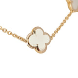 Pre-owned Van Cleef & Arpels Pure Alhambra 9 Motif Necklace Mother of Pearl 18K Yellow Gold - Thumbnail View 5