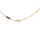 Pre-owned Van Cleef & Arpels Vintage Alhambra Motif Pendant Necklace Turquoise 18K Yellow Gold - Thumbnail View 6