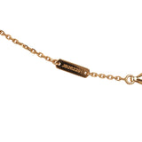 Pre-owned Van Cleef & Arpels Vintage Alhambra Motif Pendant Necklace Turquoise 18K Yellow Gold - Thumbnail View 7
