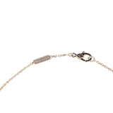 Van Cleef & Arpels 2024 Holiday Vintage Alhambra Pendant Necklace Rose Gold Guilloche 18K White Gold & Diamonds - Thumbnail View 8