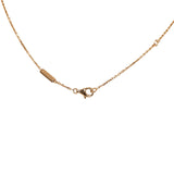 Van Cleef & Arpels Vintage Alhambra Motif Pendant Necklace Turquoise 18K Yellow Gold - Thumbnail View 6