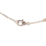 Van Cleef & Arpels 2024 Holiday Vintage Alhambra Pendant Necklace Rose Gold Guilloche 18K White Gold & Diamonds - Thumbnail View 7