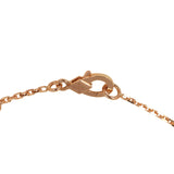 Pre-owned Van Cleef & Arpels 2025 Holiday Vintage Alhambra Pendant Necklace Pink Mother Of Pearl 18K Rose Gold & Diamonds - Thumbnail View 6