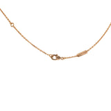 Pre-owned Van Cleef & Arpels 2025 Holiday Vintage Alhambra Pendant Necklace Pink Mother Of Pearl 18K Rose Gold & Diamonds - Thumbnail View 7