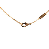 Van Cleef & Arpels 2026 Holiday Vintage Alhambra Pendant Necklace Blue Grey Sevres Porcelain 18K Yellow Gold & Diamonds - Thumbnail View 8