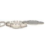 Van Cleef & Arpels Alhambra Secret Pendant Watch Necklace Pietersite, Diamonds, 18K White Gold Guilloche - Thumbnail View 15