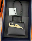 Hermes Kelly Sellier En Desordre 20 Black Epsom GHW Payment 2 Deposit - Thumbnail View 1