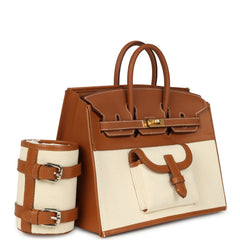 Bag Bestie x LeBag Paris Gold and Beige Explorer Cover