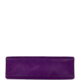 Pre-owned Hermes Kelly Pochette Violet Doblis Gold Hardware