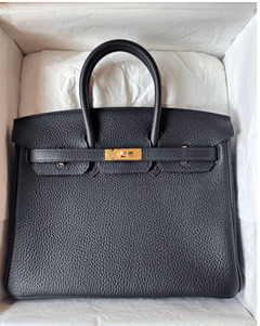 SOURCED Hermes Birkin 25 Caban Togo Rose Gold Hardware