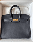 SOURCED Hermes Birkin 25 Caban Togo Rose Gold Hardware - Thumbnail View 1