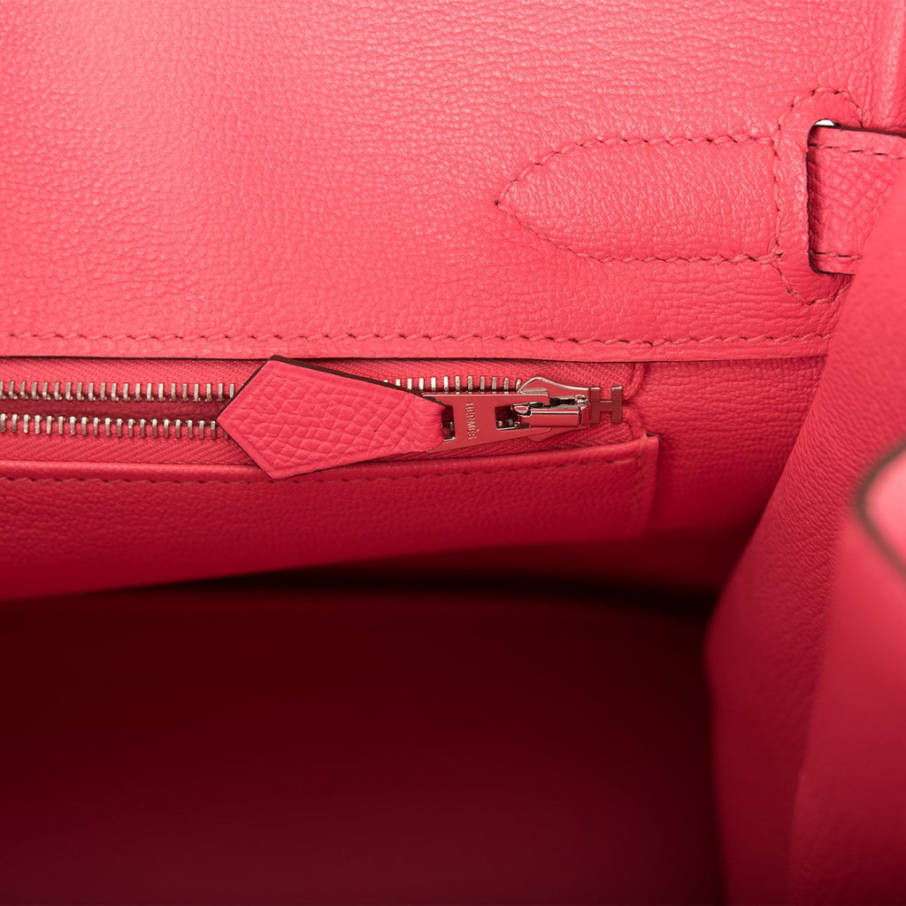 🌺 Hermès 30cm Birkin Rose Azalee Clemence Leather Palladium Hardware  2020/Y #priveporter #hermes #birkin #roseazalee