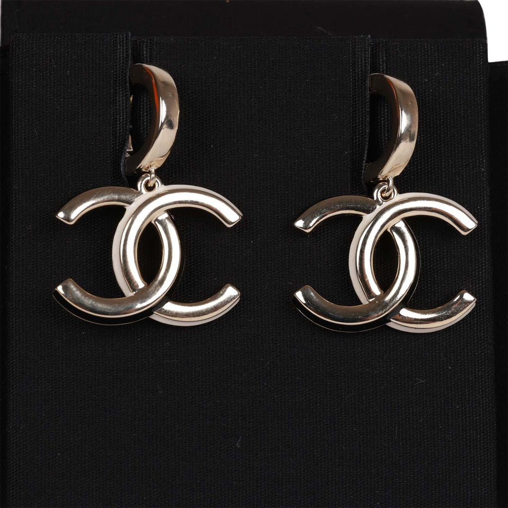 chanel earrings for women silver