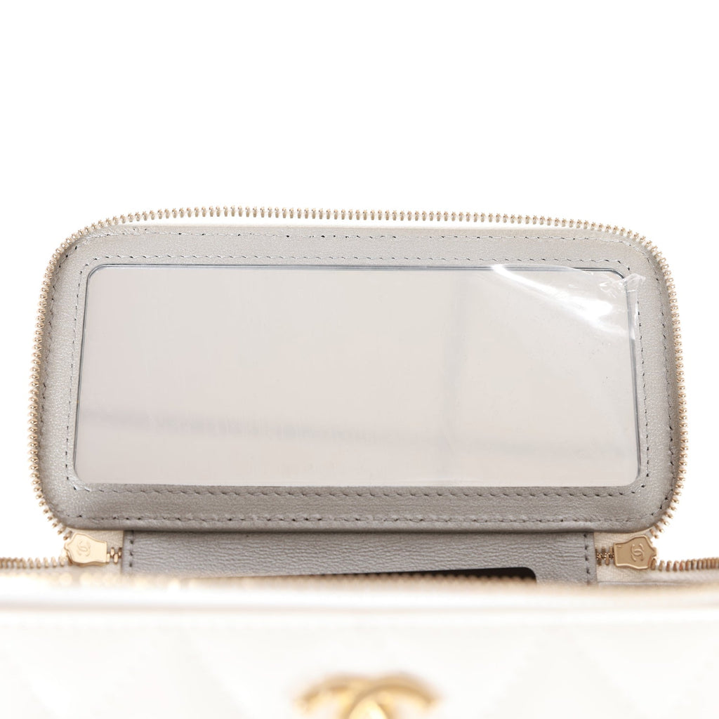 Túi xách Chanel Vantity Case siêu cấp da lambkin màu đen size 24 cm – 1626  – Túi xách cao cấp, những mẫu túi siêu cấp, like authentic cực đẹp