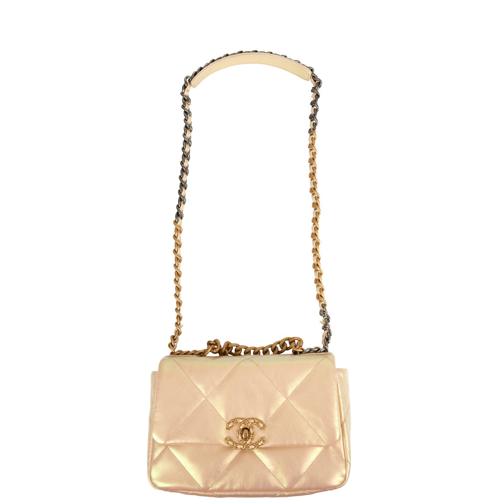 Chanel Pink ￼Iridescent Mini Flap – Carly Julia Sells Stuff, LLC