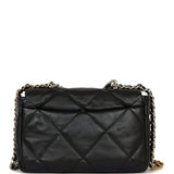 Chanel Large 19 Flap Bag Black Lambskin Mixed Hardware