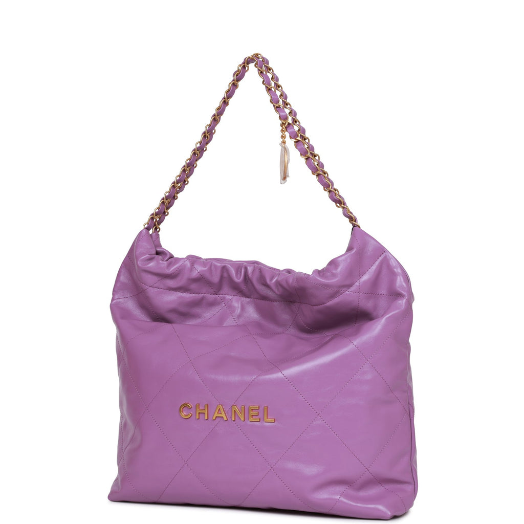 Chanel 22 Bag Purple - Nice Bag™