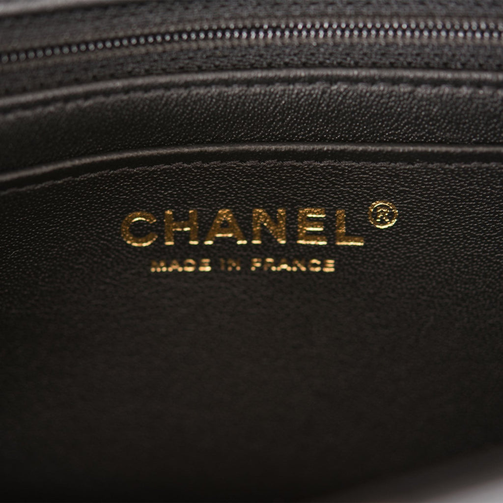 Chanel Black Mini Handbag - 242 For Sale on 1stDibs