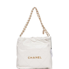 CHANEL シャネル バレッタ 22S キャンバス ホワイト CHANEL シャネル バレッタ 22S キャンバス ホワイト CHANEL シャネル