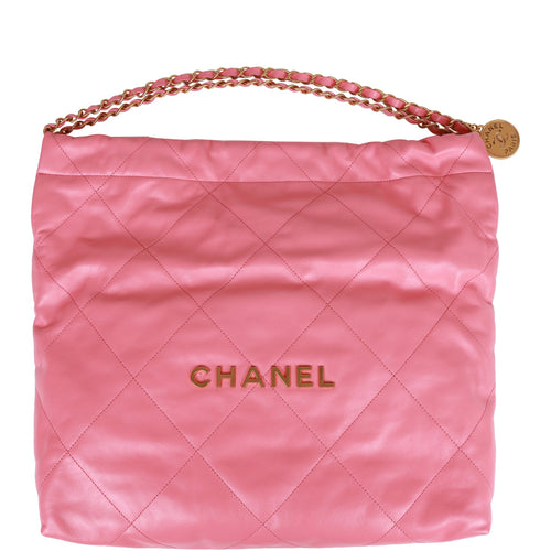 Chanel Black & Multicolor Tweed 22 Bag