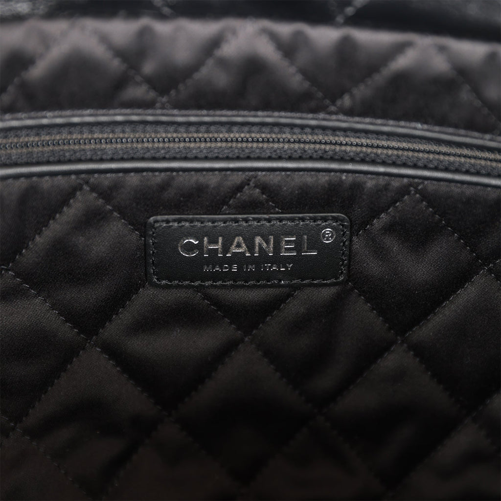 black chanel mini backpack purse