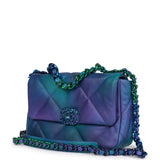 Chanel Medium 19 Flap Bag Tie Dye Calfskin Rainbow Hardware