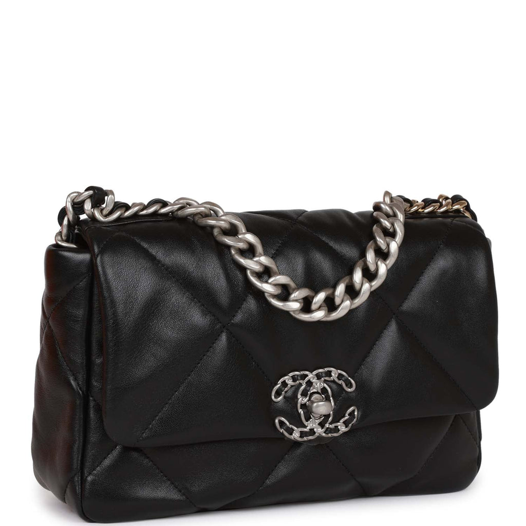 CHANEL Quilted Large Chain Around Flap Crossbody Bag
