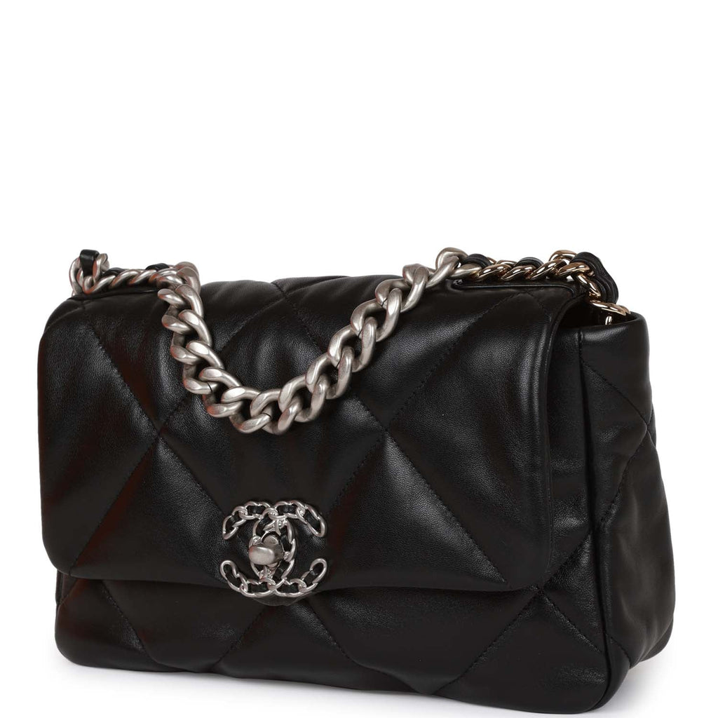 black and white chanel handbags new