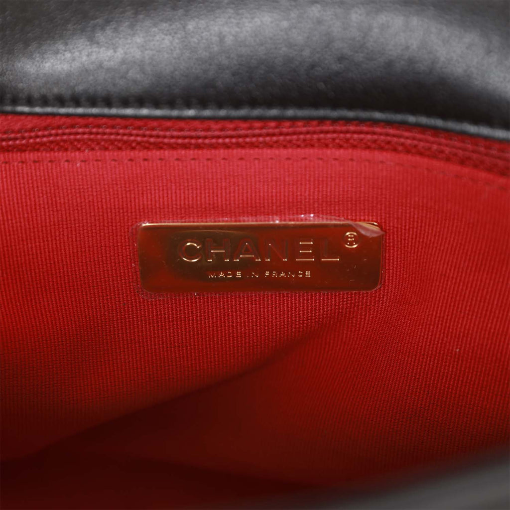 Chanel Large 19 Flap Bag Black Lambskin Mixed Hardware – Madison